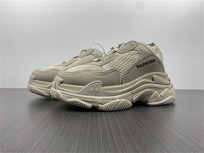 Breathable BLCG Triple S Beige 524039 W2FW1 4421