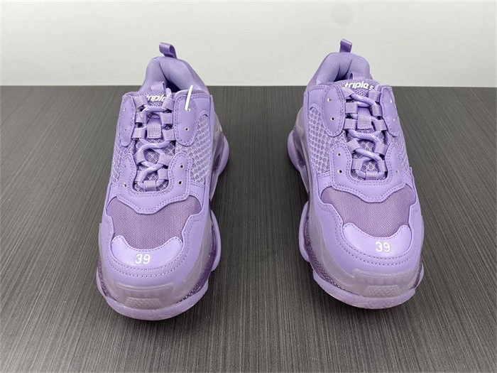 Classic BLCG Triple S Clear Sole Purple 544351 W2GA1 4423