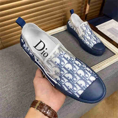 DR B23 LOW TOP OBLIQUE SNEAKER BLUE Youthful 1185
