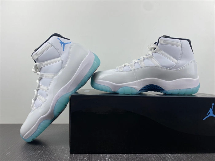 Jordan 11 Retro Legend Blue 378037- Contemporary 4105
