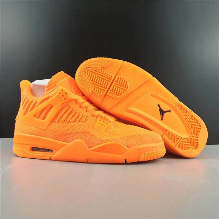 WellDesigned Jordan 4 Retro Flyknit Orange AQ3559- 3971