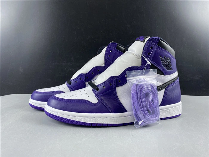 Jordan1 Retro Court Purple White 555088- SunProtective 3740