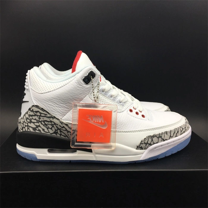 Jordan3 Free Throw Line White Cement 923096- Tailored 3851