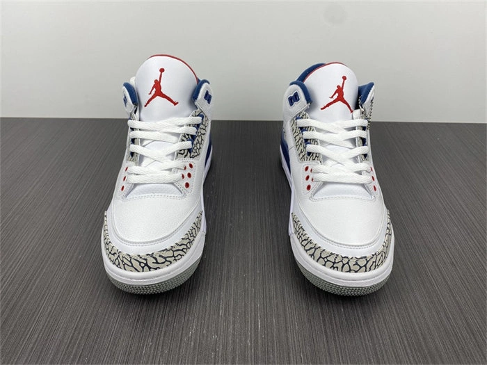 Jordan3 True Blue 854262- Breathable 3839