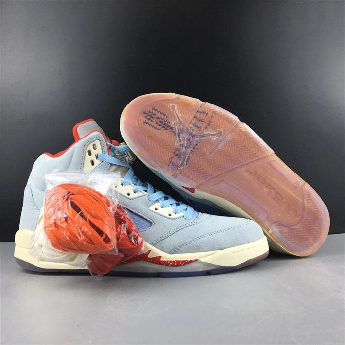Affordable Jordan5 Trophy Room Ice Blue CI1899- 4018