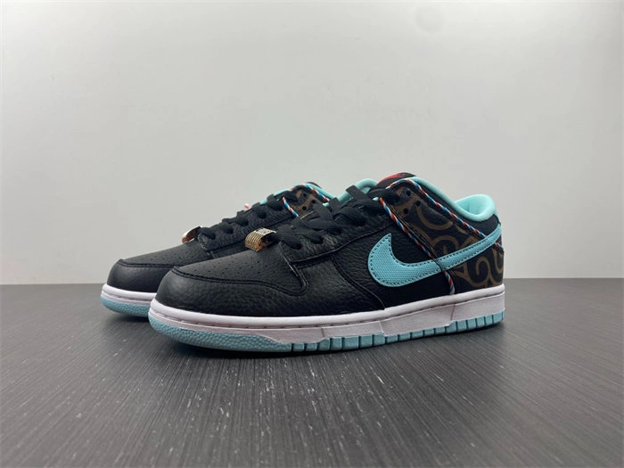 TimelessDesign Nike Dunk Low SE Barber Shop Black dh7614- 4752