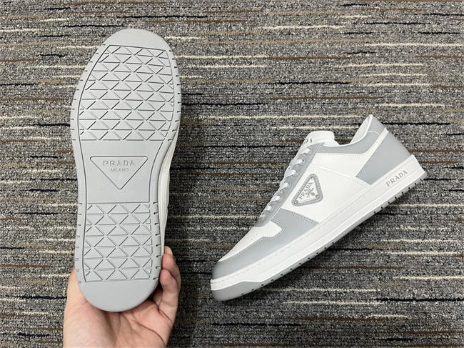 Sophisticated Prada Leather Sneaker 3313